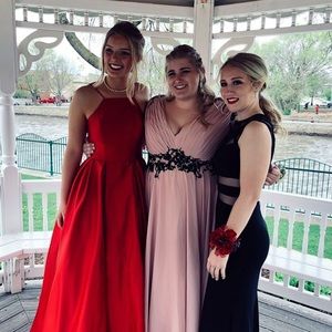 This is a Betsy and Adam prom dress